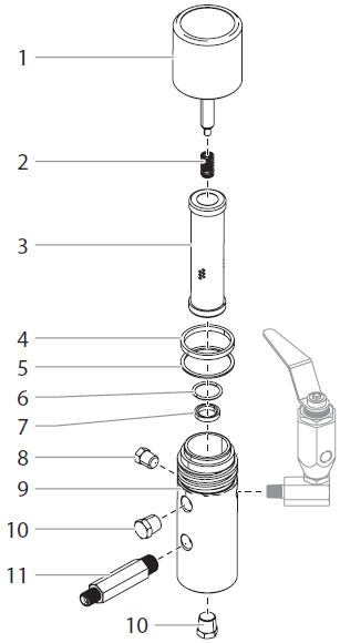 PowrTwin 4900 High Pressure Filter Parts